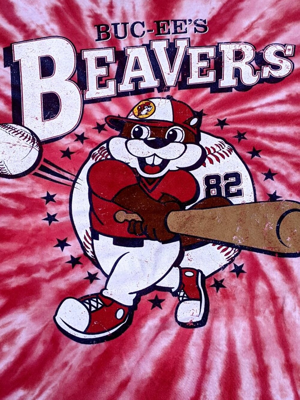 very nice  buc-ee's men's  xlarge buc-ee's beavers baseball t-shirt